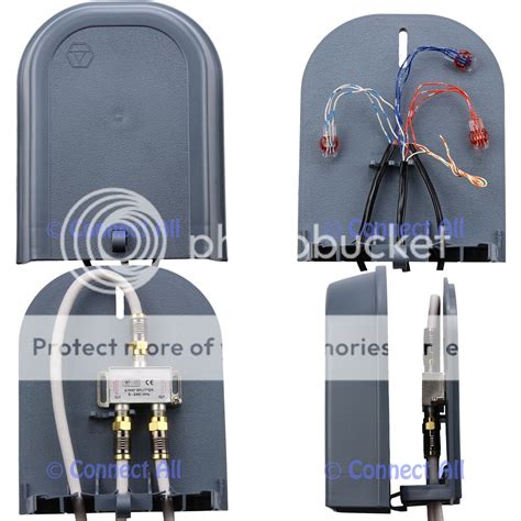 cable tv outside junction box|tv aerial junction box external.